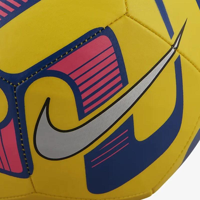 Nike Размер 5 Мяч Футбольный Мяч Резиновый Машинная Строчка Футбольный Мяч Унисекс Желтый, Старый Королевский, Металлический Серебристый DN3600720