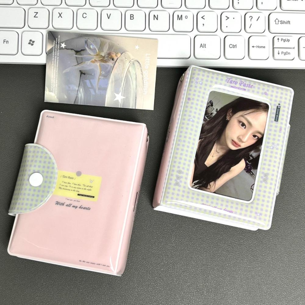 Love Bow Card Album PVC Idol Card Collect Book High Quality Postcard Book
