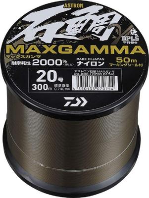 Daiwa Леска нейлоновая Astron Ishidai Max Gamma 300, Размер 24, Черный Океан