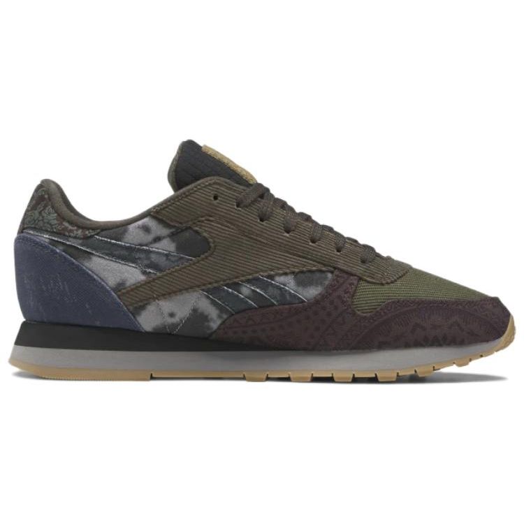 Reebok Классическая кожаная унисекс Грязь Пышная земля Дымчато-синий IE4104