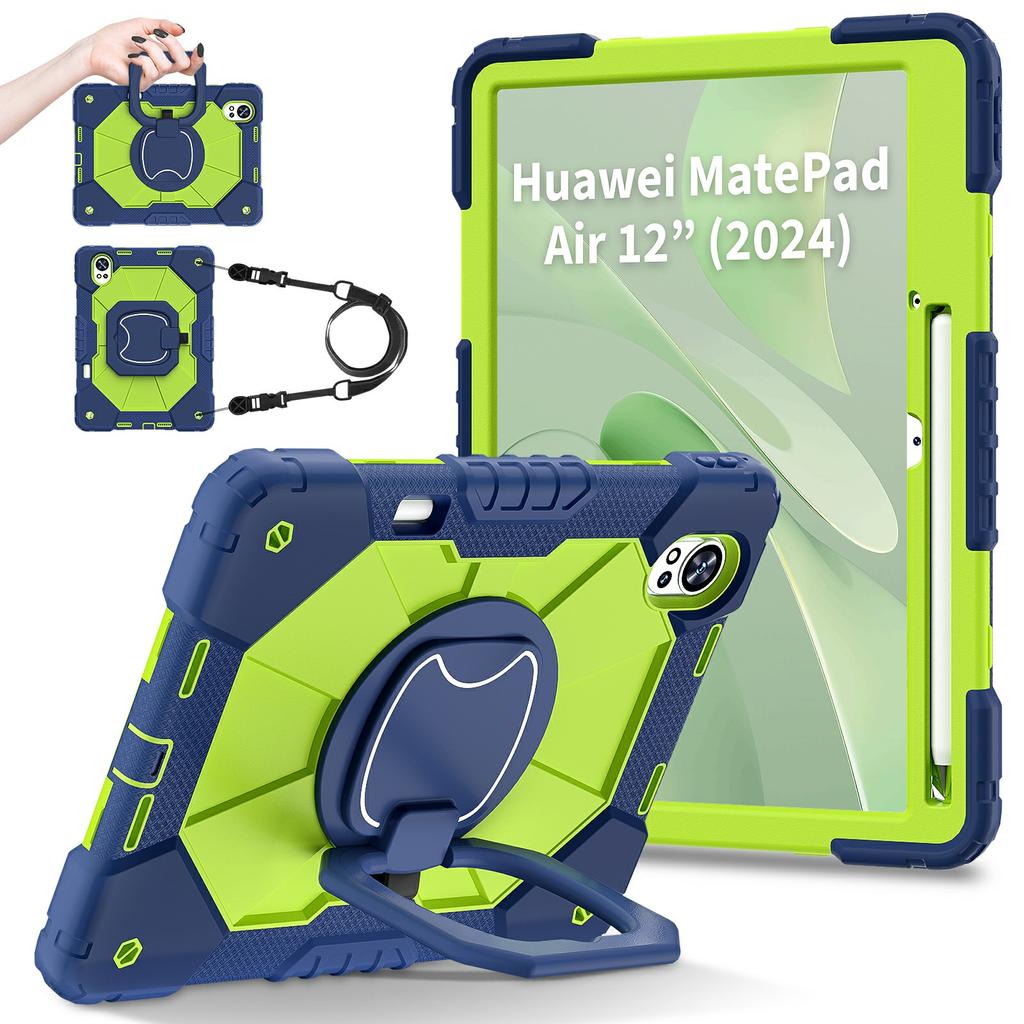 Для Huawei MatePad Air (2024) Чехол Силикон+ПК Подставка Чехол для планшета