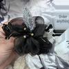 Elegant Women's Mesh Scrunchie Hair Tie - Luxurious High-End Hair Accessory