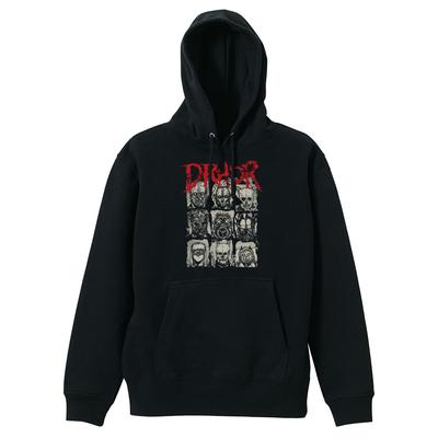 Cospa Dorohedoro Пуловер парка Dorohedoro ЧЕРНЫЙ, размер XL [Официальный] (Оригинальная версия)