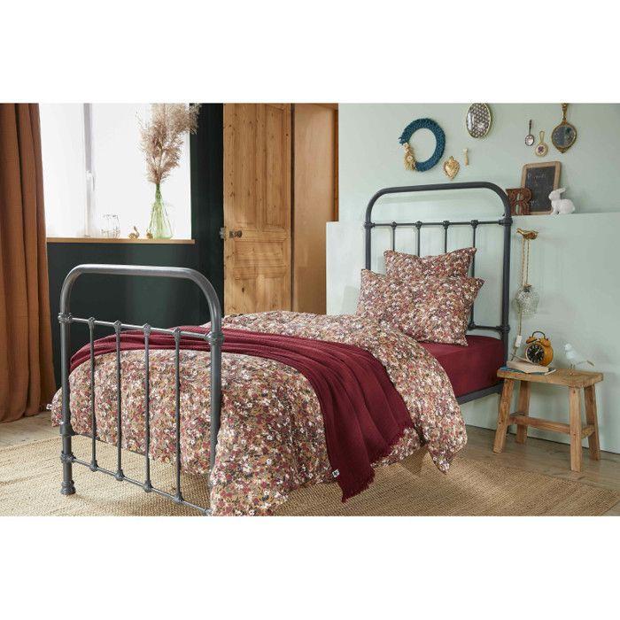 Housse de couette "Capucine" toutes dimensions "Gaze de Coton" - 140x200 - Capucine Camel