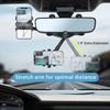 Car Rearview Mirror Phone Holder Rotatable and Retractable Multifunctional Rearview Mirror Mounts for Car for A90