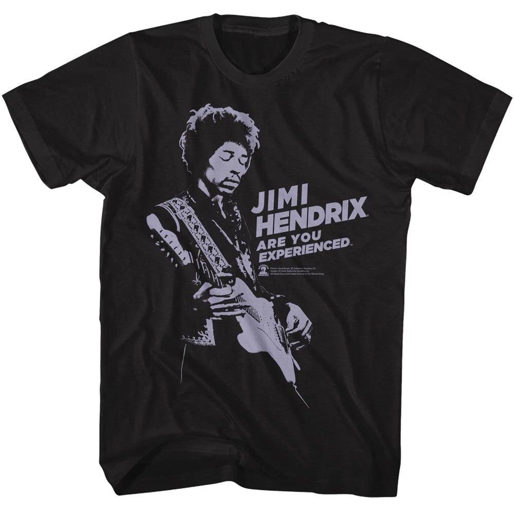 Men's Jimi Hendrix Jimi Hendrix Guitar Shadow T-shirt Small Black