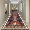The Mediterranean Wedding Stair Carpet Hallway Runner Rug Church Stage Red Carpet Hotel Aisle Runner Floor Rugs Home Decor Long