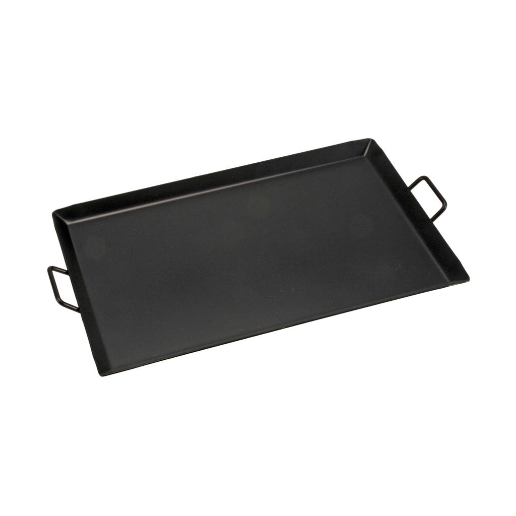 CAPTAIN STAG Outdoor Iron Plate BBQ Griddle 550 X 410mm L Size Black UG-1596