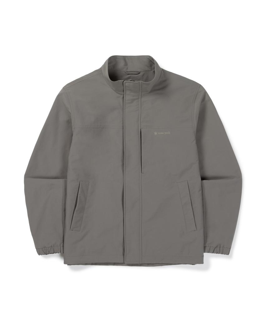 SNOWPEAK APPAREL Ветровка Camp Dry с воротником-стойкой (S26Fmfwb62) Темный хаки