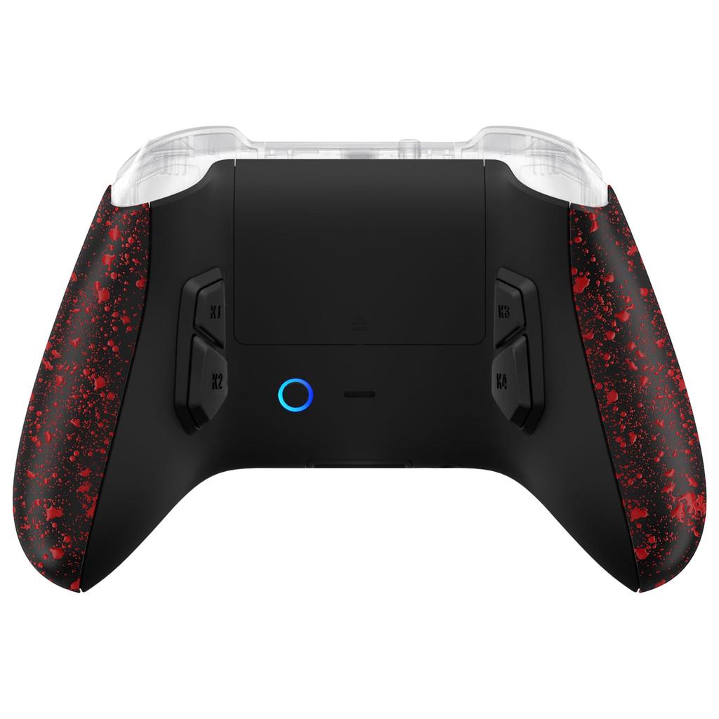 eXtremeRate Textured Victor X Remapping Kit for Xbox Series 6 Profiles Black Redesigned Backshell Side Rails 4 Back Buttons Controller Not Included