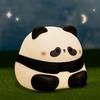 BASON Ночник Панда, Очаровательный силиконовый ночник Панда, Прикроватная лампа, 3 уровня яркости, Перезаряжаемый через USB-C, Настройка таймера на 30 минут, Атмосферный
