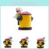Small Dog Fire Hydrant Resin Garden Figurine In Cartoon Style For Scene Decoration And Promotional Gifts