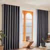 Сплошной цвет затемняющие шторы с высоким диапазоном затемнения для спальни, гостиной, конференц-зала, разделителя домашнего декора