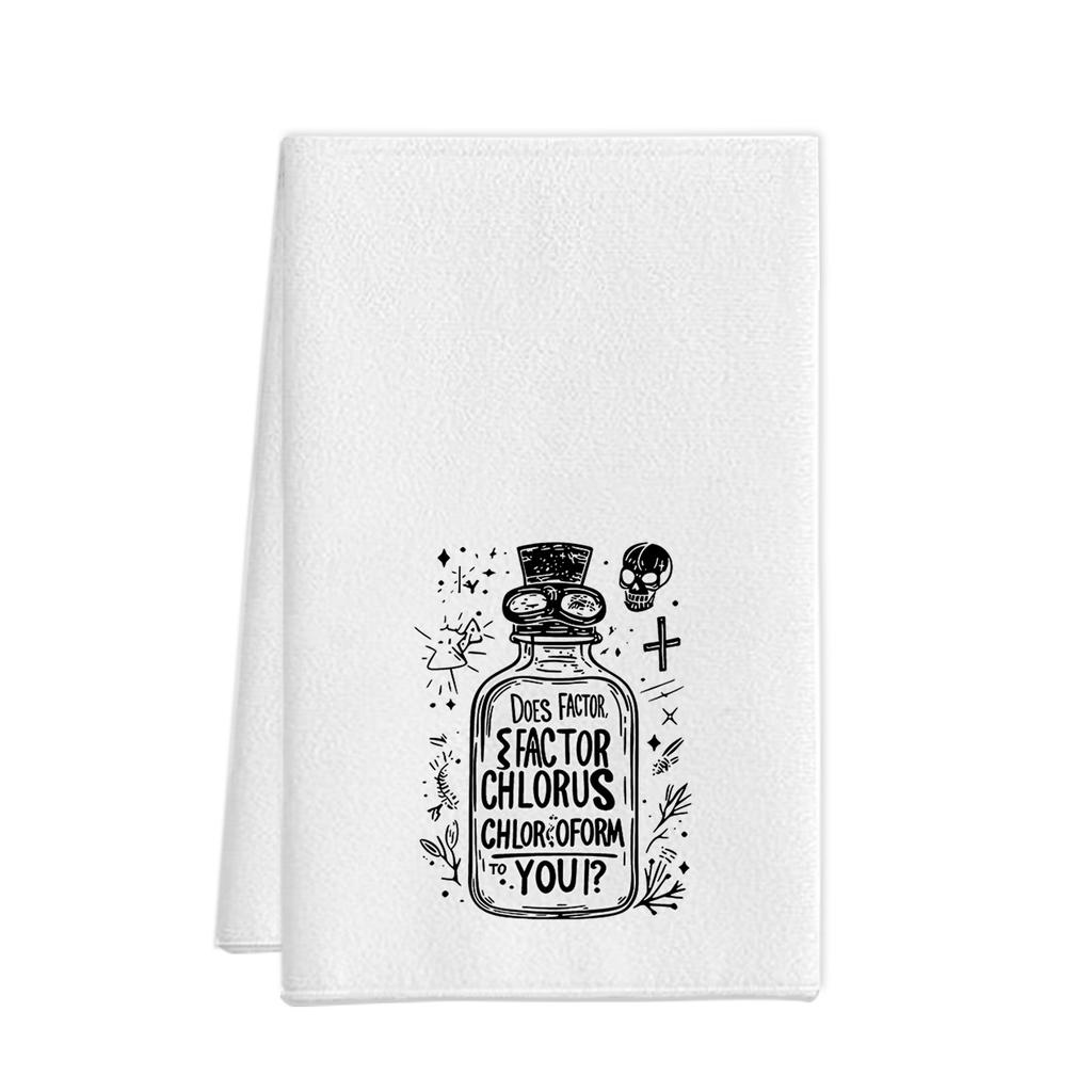 Halloween Towel Ornament Gift Microfiber Printing Kitchen Towel Special Dish Towel Rag