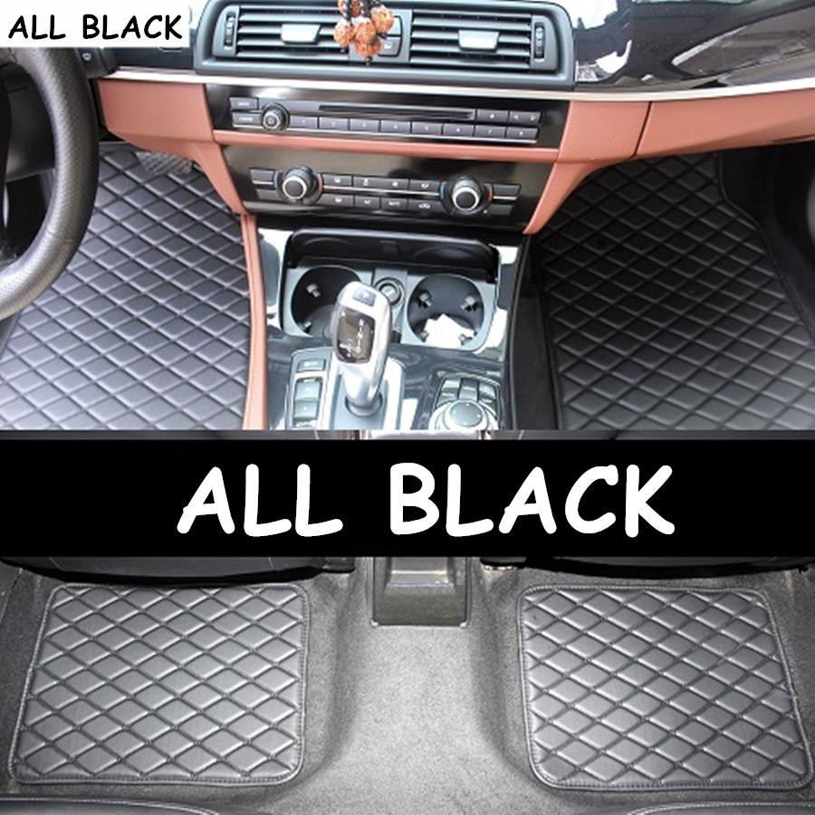 Sinjayer Universal Fit 4PCS XPE Leather Car Floor Mat For Renault Kadjar Latitude Fluence Scenic Talisman Captur