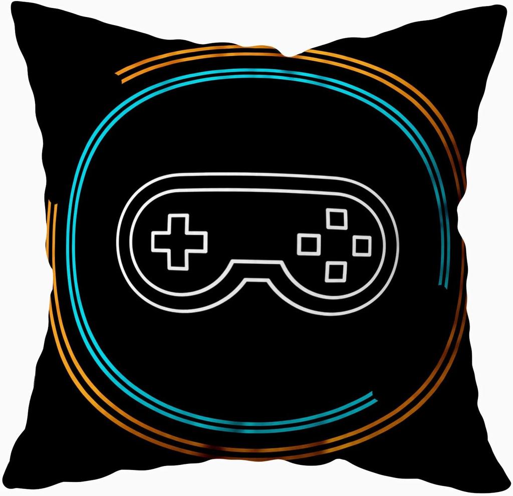 Геймерский игровой контроллер джойстик чехол для подушки красный клетчатый наволочки 45x45 см игровой джойстик Play Video футболка с принтом