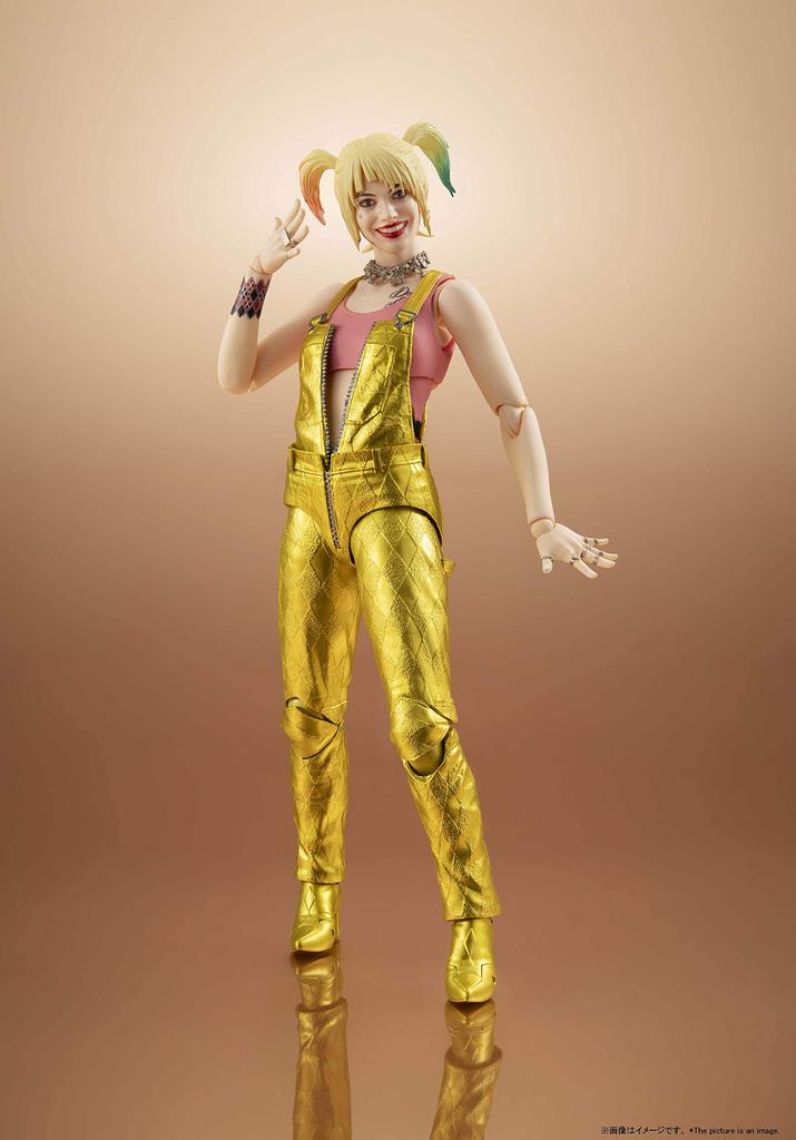 TAMASHII NATIONS BIRDS OF PREY Харли Квинн примерно 145 мм окрашенная подвижная фигурка SHFiguarts ПВХ и АБС