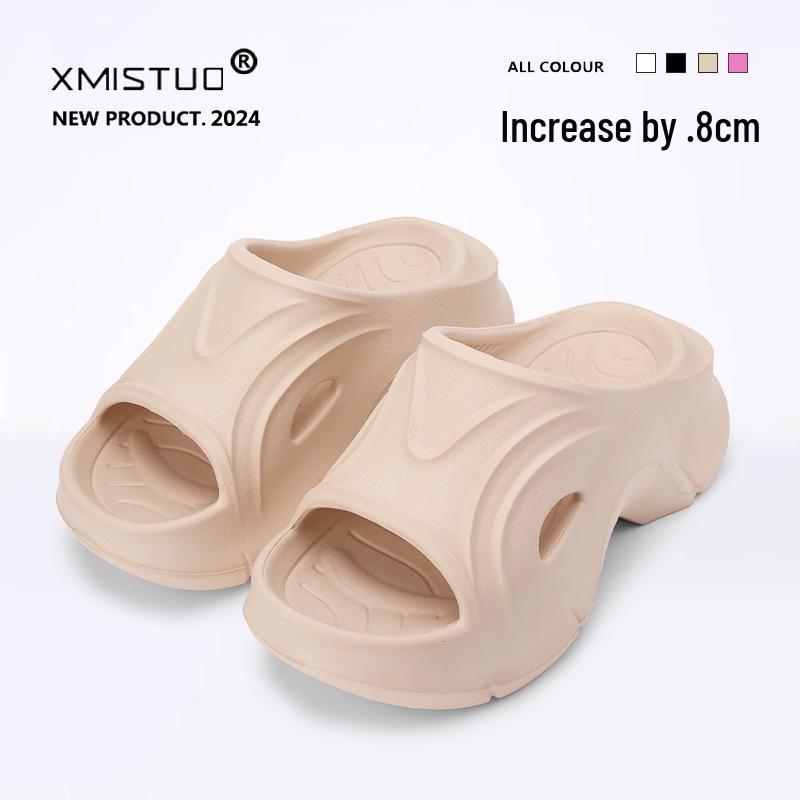 Женские летние сандалии на платформе: Модные домашние и пляжные шлепанцы на толстой подошве