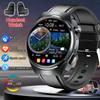 Наушники Умные Часы Для Android iOS С Наушниками TWS Звонки Bluetooth 2 в 1 Наушники Пульс Кислород в Крови Спорт Умные Часы NFC