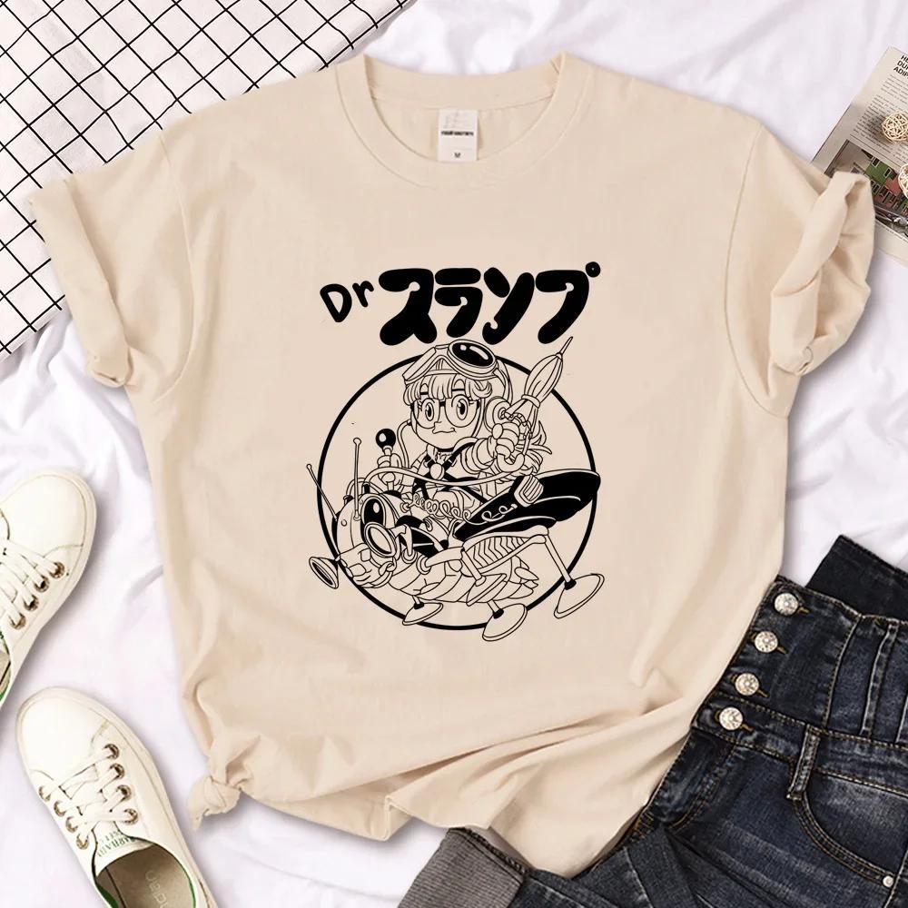 Футболки унисекс Arale, женские, с рисунком, японские, унисекс, ga, женская одежда Y2k, топ Y2k, футболки с рисунком Harajuku, женская одежда