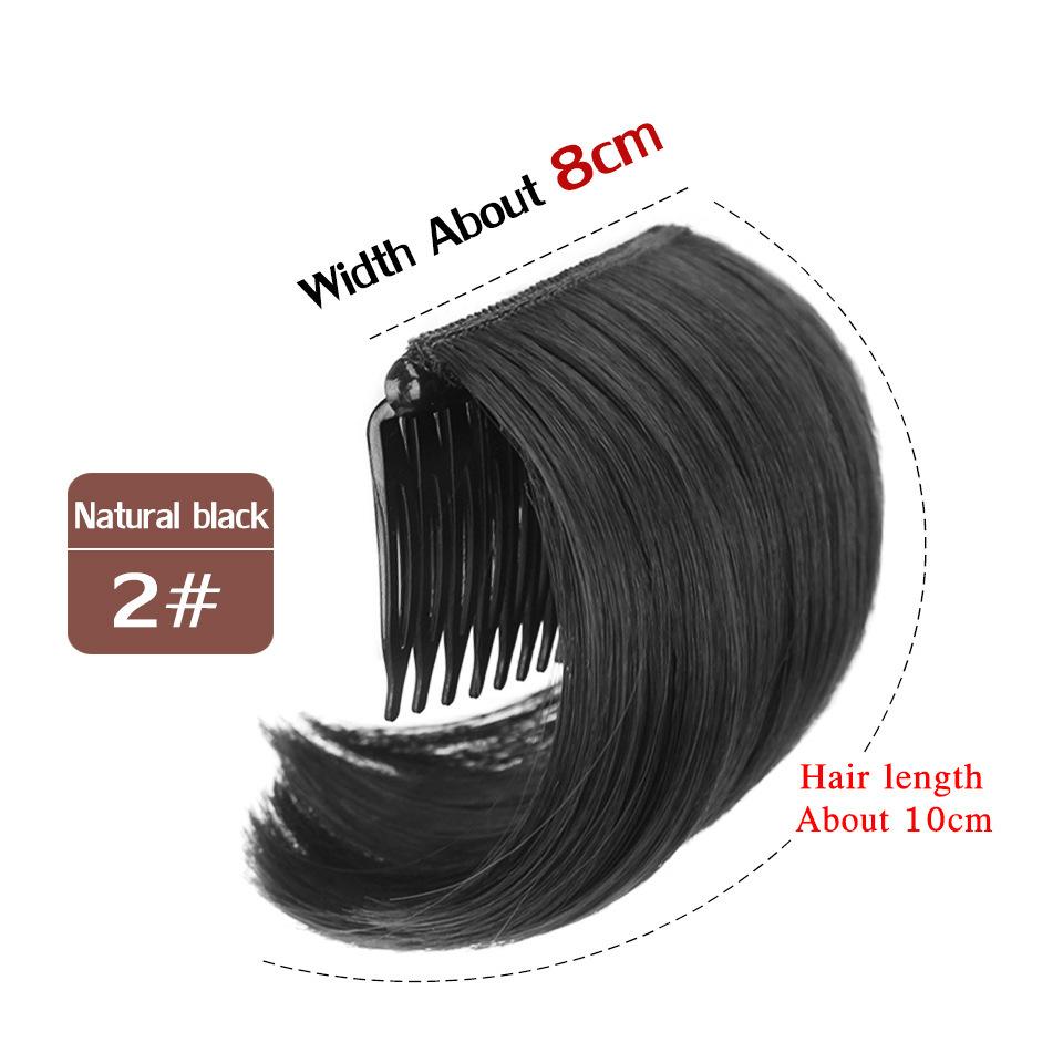 Подушка для головы из слоеных волос, синтетическая подушечка для волос, невидимая пушистая подушечка, зажим для пучка, объемная основа, женские аксессуары для волос