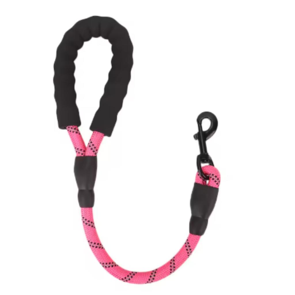 Dog Leash Short Leashes for Large Dog Walking Reflective Dogs Leash Comfortable Handle Pet Chain Rope Dogs Leashes Pet Supplies