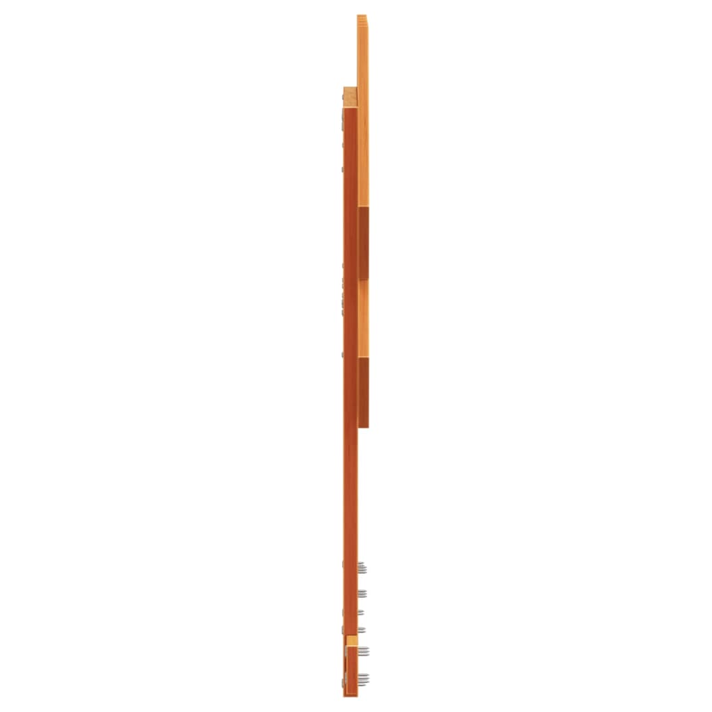 Headboard Wax Brown 100 cm Solid Pine Wood