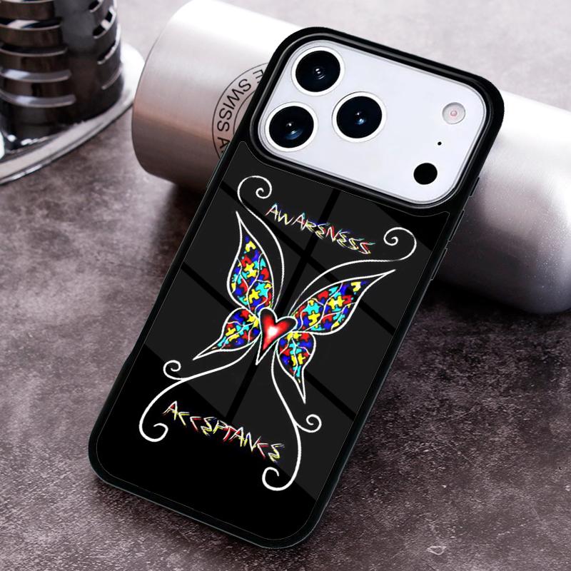 Autism Phone Case For iPhone 17 16 15 14 13 12 11 Pro Max Plus 17Air Soft Silicone Cover
