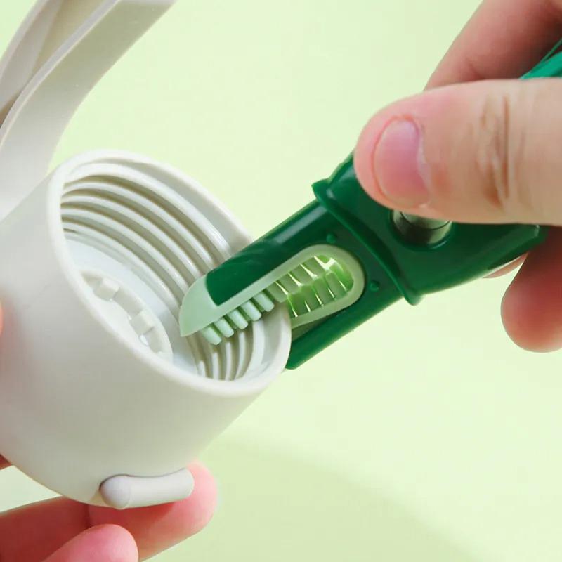 Щетка для чашки 4-в-1, щетка для чашки воды без замеров, щетка для бутылки молока, очиститель бокалов для вина, щетка для щеток, бытовые многофункциональные чистящие средства