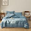 ocean blue large grid, 200x230см