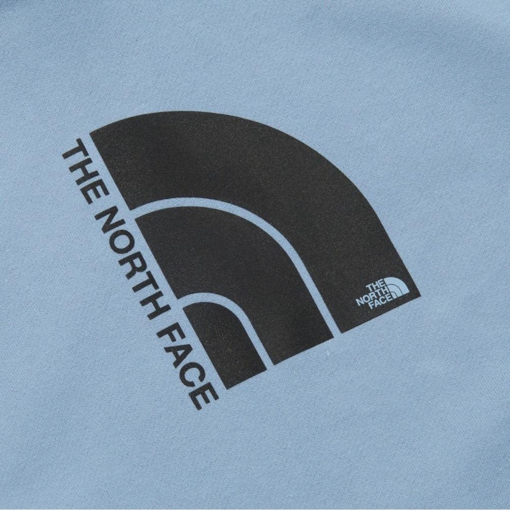 The North Face Худи-пуловер с логотипом-куполом White Label, цвет пудрово-голубой