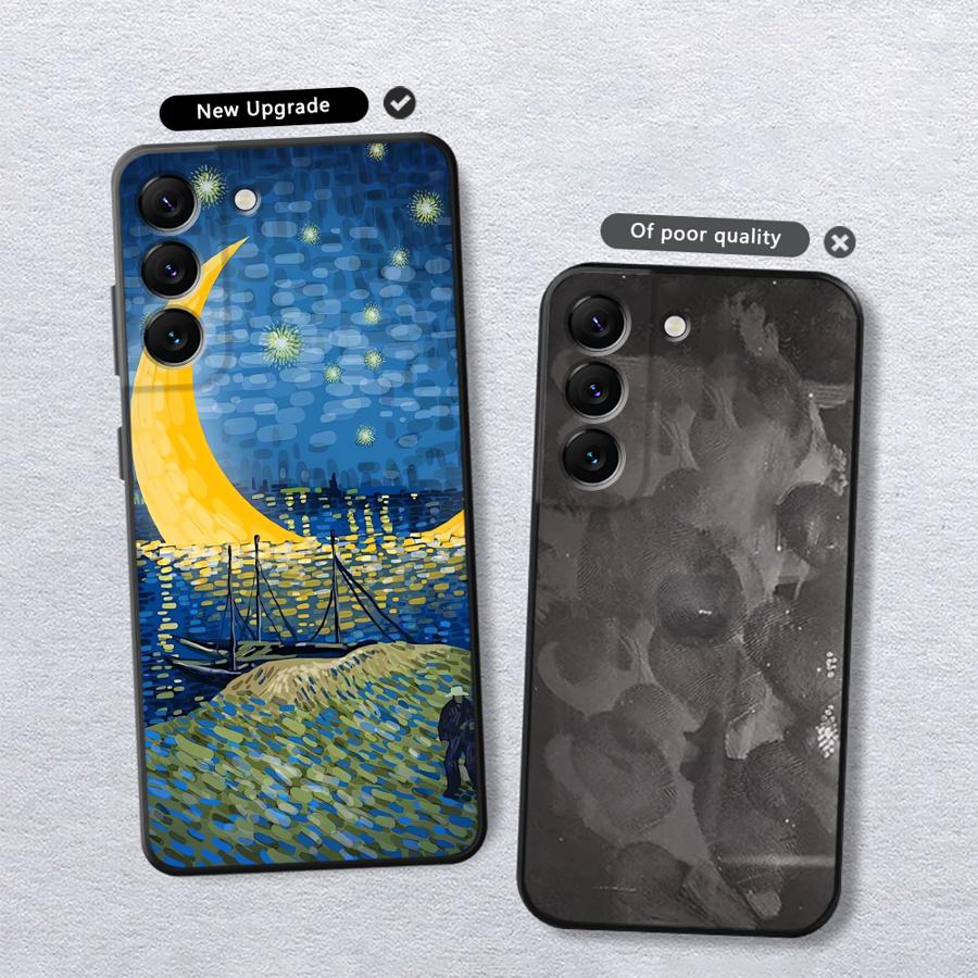 Чехол для телефона Funda для Xiaomi Redmi Note 7 8 10 12 Pro 9 11 11s 12s 13 Pro Plus 14 10S 9S Ван Гог Звездная ночь