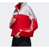adidas Куртки Женские Красный Серый Многоцветный Воротник-стойка Умеренный Другое GJ9021