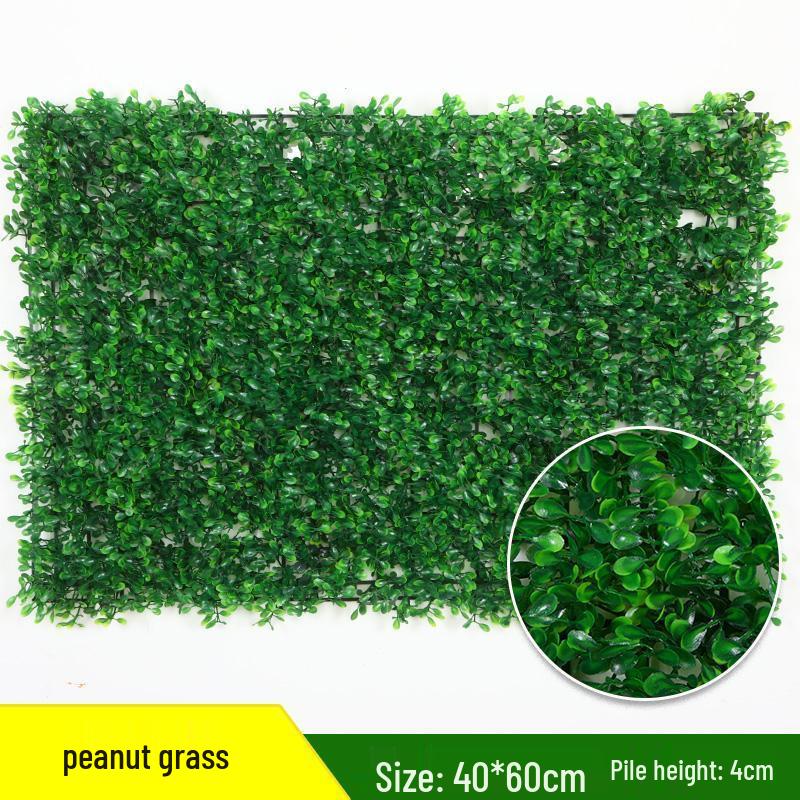 Artificial Green Plant Wall for Living Room and Balcony Decoration