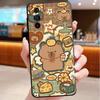 Cartoon capybara Funda Phone Case For Motorola Edge 50 40 Pro 60 50 40 30 Ultra Neo Fusion Moto G Play G Stylus G Power G