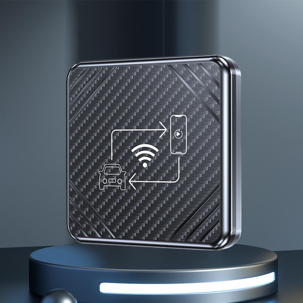 Беспроводной CarPlay Android Auto Box Mini адаптер Auto Connect Carplay AI Box Голосовое управление для проводных CarPlay и Android Auto автомобилей
