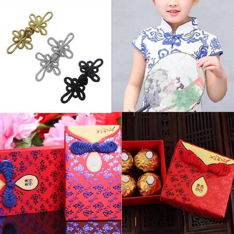 Универсальные китайские узловые пуговицы для Cheongsam/Накидок/Кардиганов, Застежки для шитья