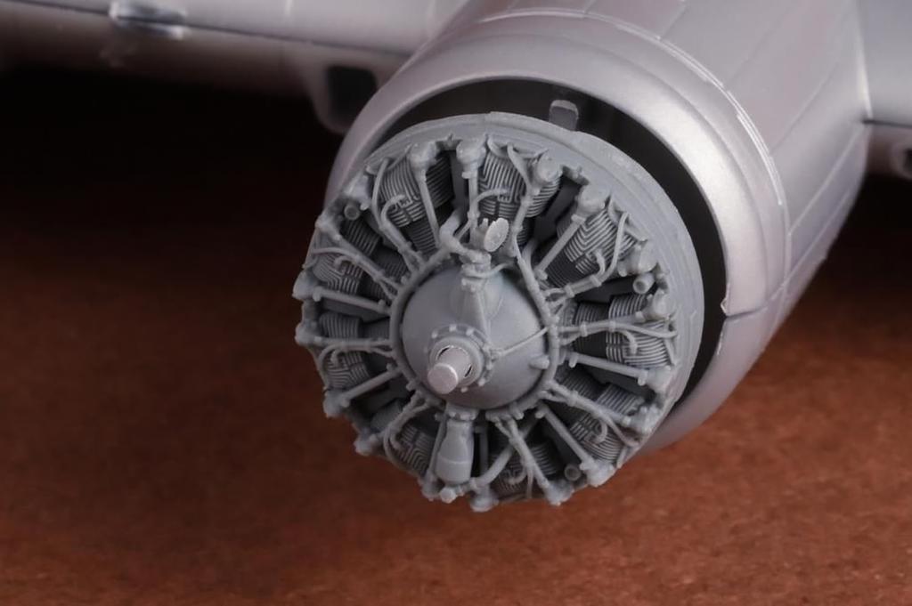 SBS Model Набор двигателей Пластиковые детали для модели SBM72089 1/72 B-17F/G (для Ревелла) (Самолет)