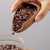 3pcs Set Wood Coffee Bean Dosing Tray Anti-static Spray Bottle Measuring Spoon Espresso Dosing Tray Weigh Coffee Bean Container