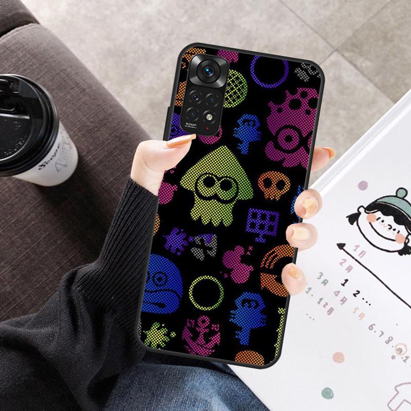Splatoon Game Case For Xiaomi Redmi Note 11 10 9 8 12 Pro 10S 11S 12S Cover For Redmi 9 10 10A 9C 10C 12C