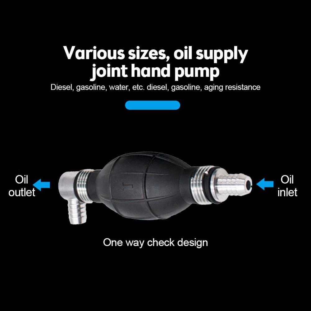 Лодки Автомобили Перекачивающий насос Топливный насос Ручной праймер Сифон Безопасная и герметичная установка Содержимое пакета Давление