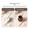 Thin Disposable Individually Wrapped Drink Stirring Straws