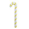 Home Party Balloons Inflatable Toys Christmas Candy Cane Crutch Balloons Santa Claus Walking Stick
