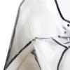 Children Waterproof Rain Poncho Raincoat, Kids Hooded Transparent Protective Cover Rainwear