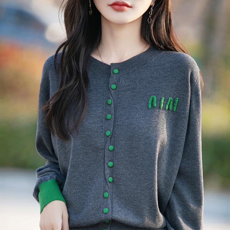 Женский легкий кардиган из 50% шерсти и 50% шелка Mulberry — универсальный трикотаж на все 4 сезона для комфорта и стиля в любое время года