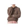 Puma Letter Print Sports Warm Pullover Hoodie Women Hoodies Brown 625165-95