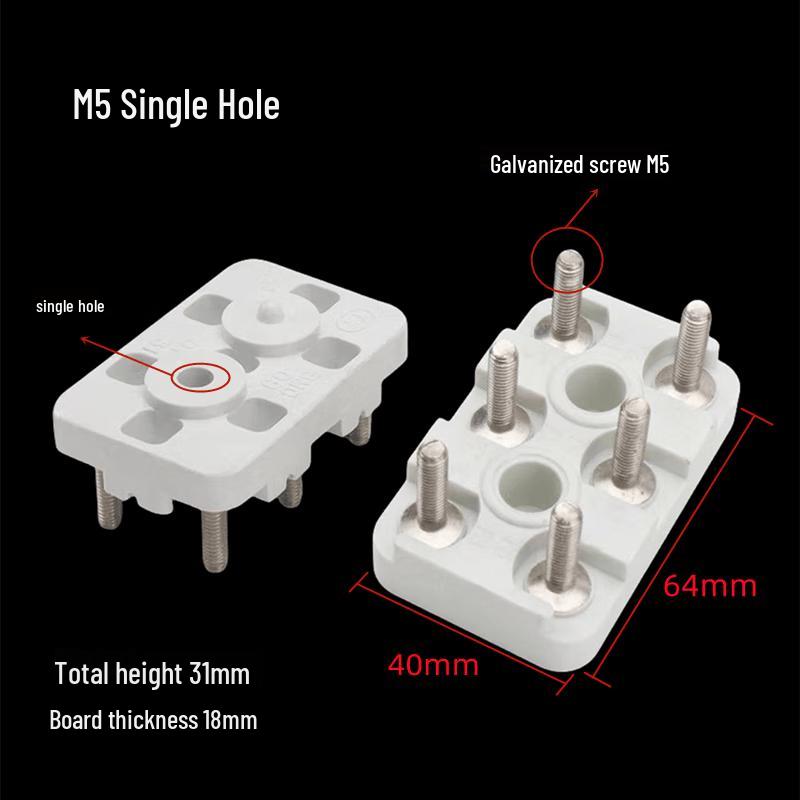 Deqier M5 Galvanized Motor Terminal Connector