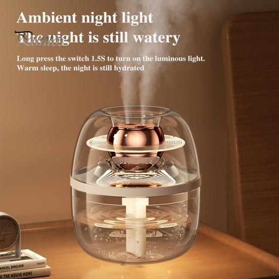 Увлажнитель воздуха 3 л тихий увлажнитель холодного тумана USB настольный увлажнитель воздуха масляный распылитель диффузор для спальни офиса путешествий