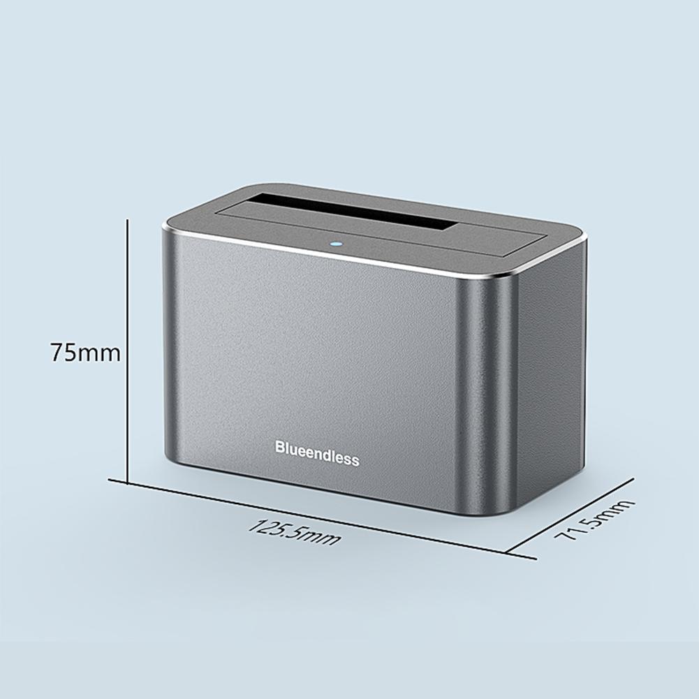 Hard Drive Dock SAS To USB 3.0 Adapter 5Gbps SAS/SATA Hard Drive Enclosure Support Up To 20TB for 2.5/3.5 in SATA/SAS HDD SSD
