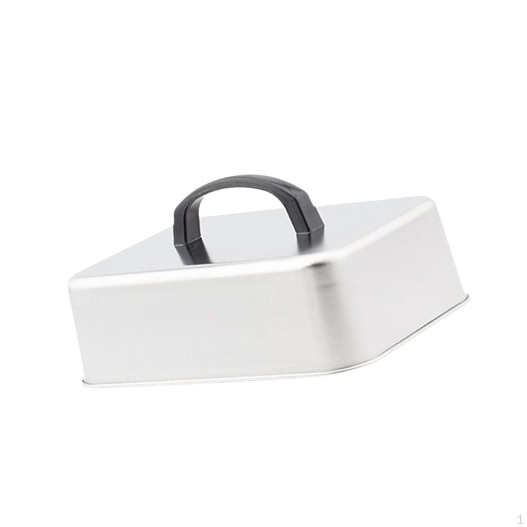 Чехол для гриля из нержавеющей стали 304 для приготовления пищи, идеально подходит для стейков, бургеров и барбекю.